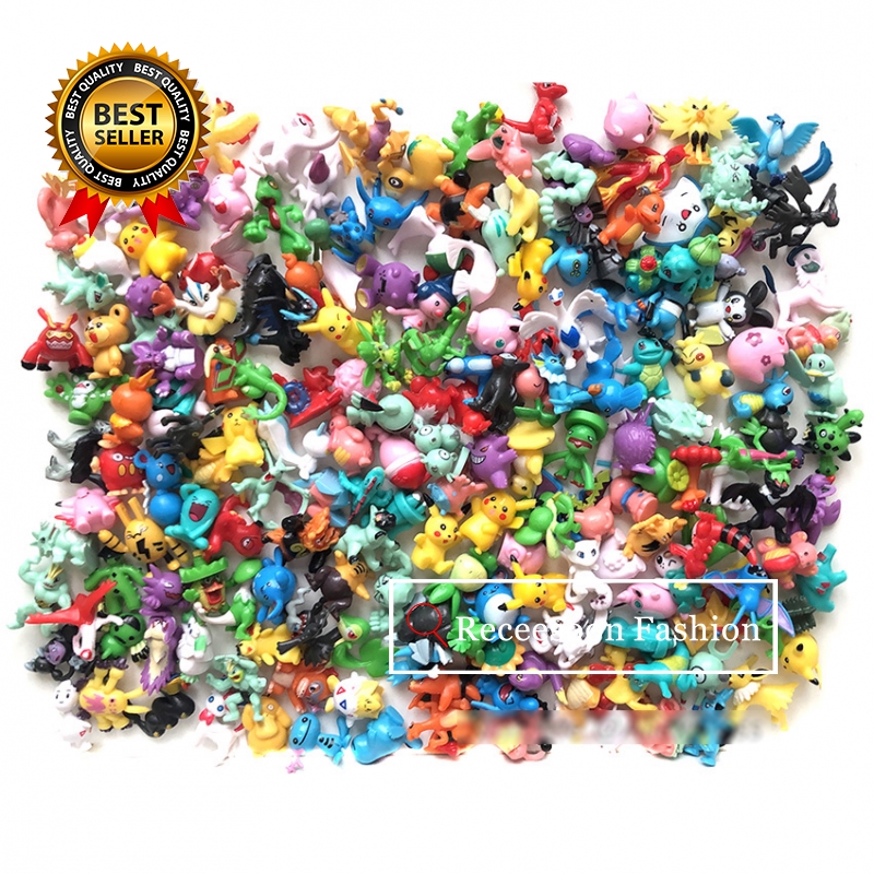 Set 144 Mô Hình Nhân Vật Pokemon Dễ Thương