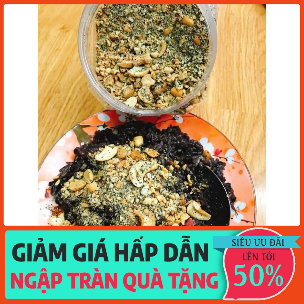 💟 Muối Mè Đậu phộng Hạt Điều Ăn Chay Ăn Kiêng 500g