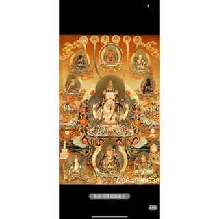 Tranh Thangka Bổn Tôn