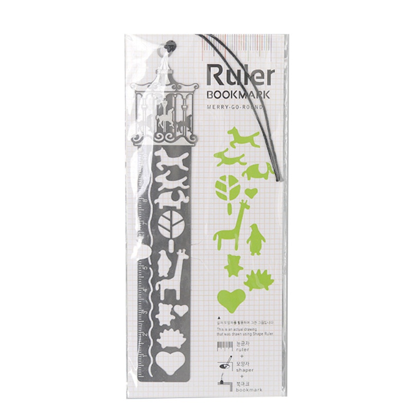 Wer Bookmark Retro Hình Bể Cá Rỗng Bằng Kim Loại 4 Kiểu Khác Nhau Tinh Tế