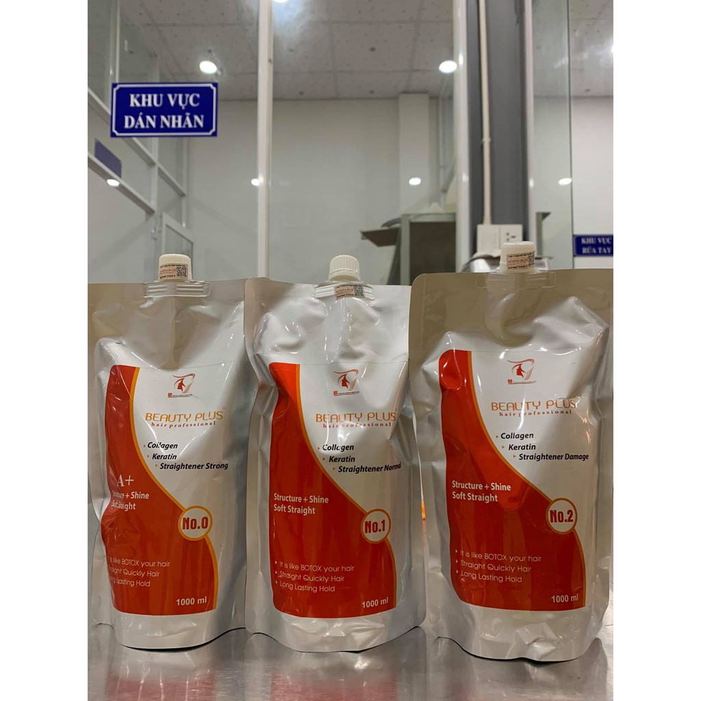 Kem Duỗi Tóc Cho Mọi Loại Tóc Beauty Plus 1000ml