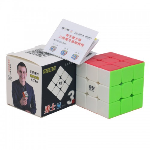 Rubik 3x3 Qiyi Rubik 3 Tầng Hàng Xịn Trơn Xoay Cực Mượt - Rubik 3x3x3