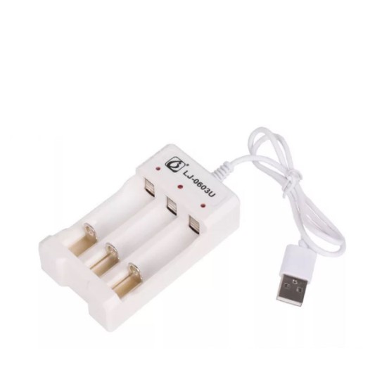 Bộ sạc pin AA cổng USB