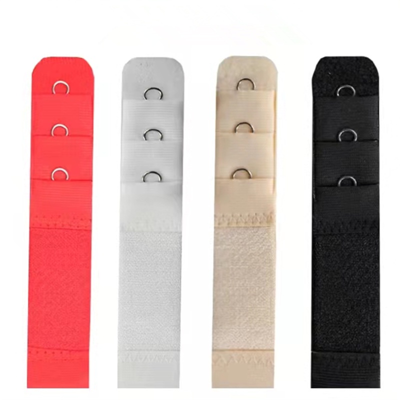 Set 2 Móc Nới Rộng Áo Ngực 3 Hàng 1 Móc Đàn Hồi Có Thể Điều Chỉnh