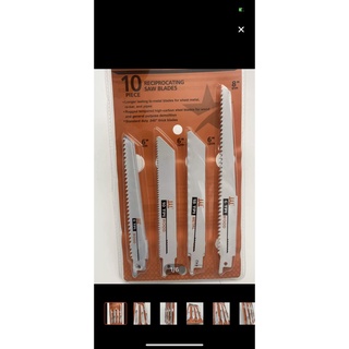 Bộ 10 lưỡi cưa kiếm