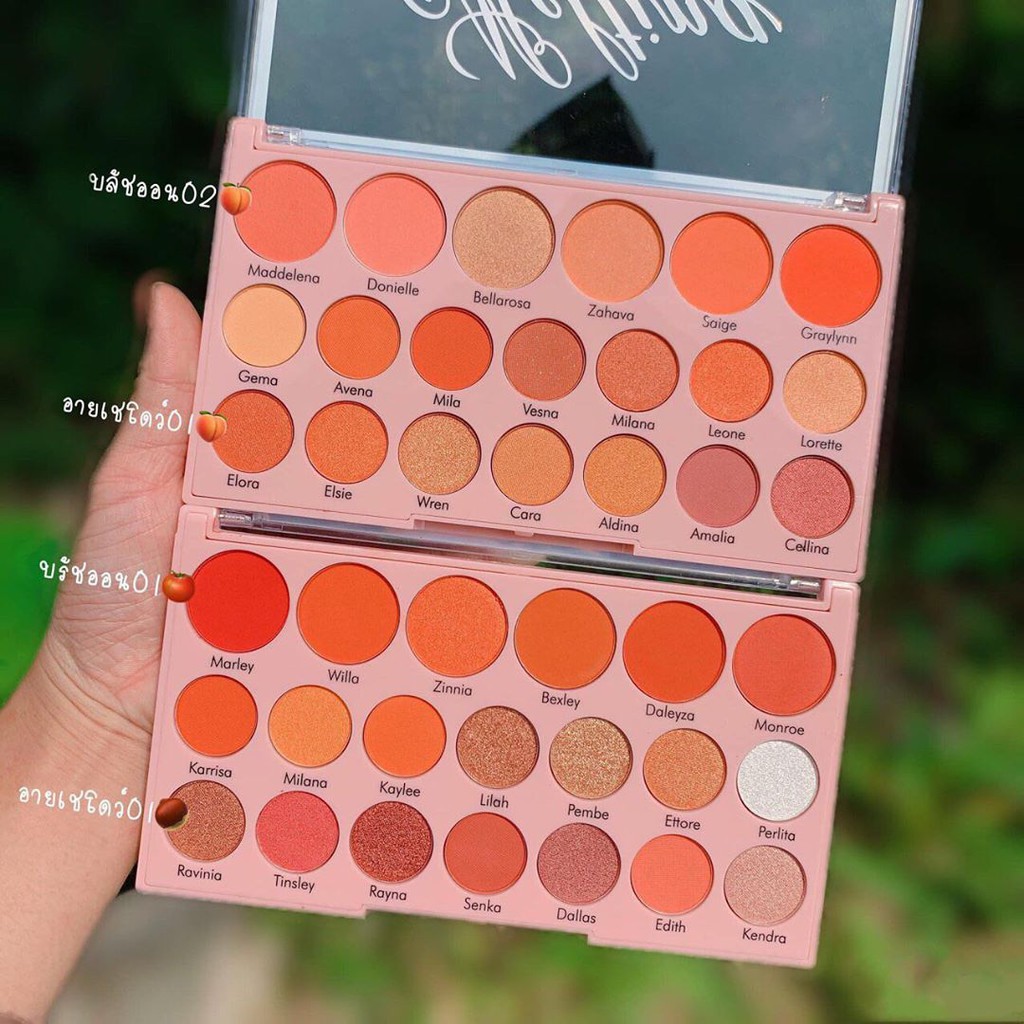 Bảng Phấn Mắt Và Má Hồng Sivanna Colors Melting Cheek And Eyeshadow Palette HF3012