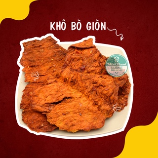 Khô Bò Miếng Mềm Miếng Giòn Đủ Loại Siêu Ngon Loại I [100% Từ Thịt Bò]