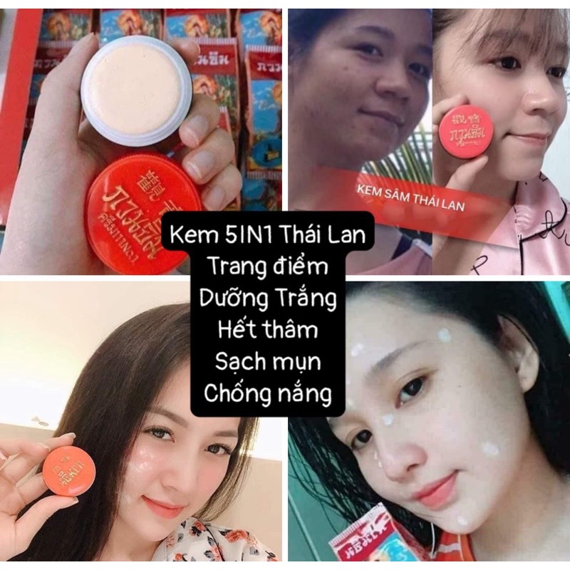 KEM SÂM DƯỠNG DA,TRANG ĐIỂM THÁI LAN
