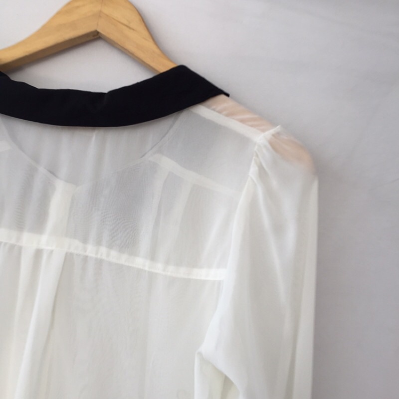 Áo sơ mi voan mỏng Nhật xinh xắn