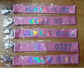 Nametag - móc khóa Blackpink hologram