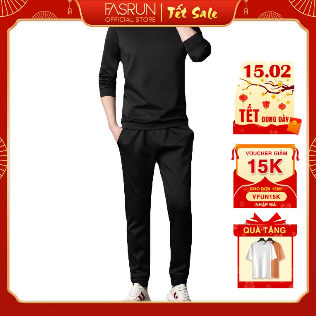 Áo len nam vải nỉ mềm mịn 4RUN Áo khoác nam dài tay cổ tròn giữ ấm mã KC-X co giãn mùa đông đẹp Cao Cấp | BigBuy360 - bigbuy360.vn