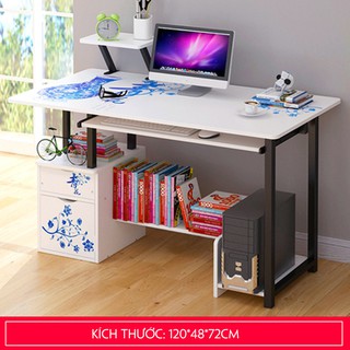 Bàn máy tính cao cấp size 120*48*72cm