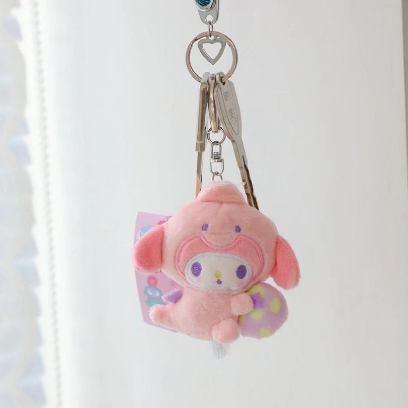 🍦 MÓC KHÓA GẤU BÔNG KHỦNG LONG MINI CINNAMOROLL KUROMI MELODY