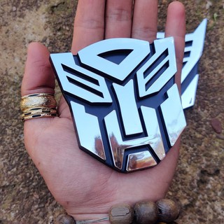 logo TRANSFORMERS 3D dán cho xe .loa diy
