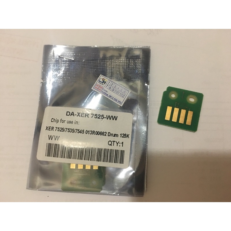 Chíp trống photo Xerox WC- 7425 | 7428 | 7435 | 7525 | 7530 | 7535 | 7545 | 7556 | 7830 | 7835 | 7845 | 7855
