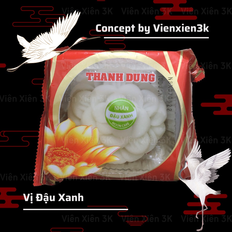Bánh dẻo nhân đậu xanh - Bánh trung thu Thanh Dung