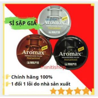 [Beman123]  Xi Đánh Giày Aromax Hàn Quốc Cao Cấp, Chất Lượng, Đủ 3 Màu Đen, Nâu Bò, Trắng Bóng