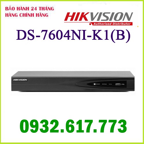 ĐẦU GHI HÌNH IP 4 KÊNH DS-7604NI-K1(B)