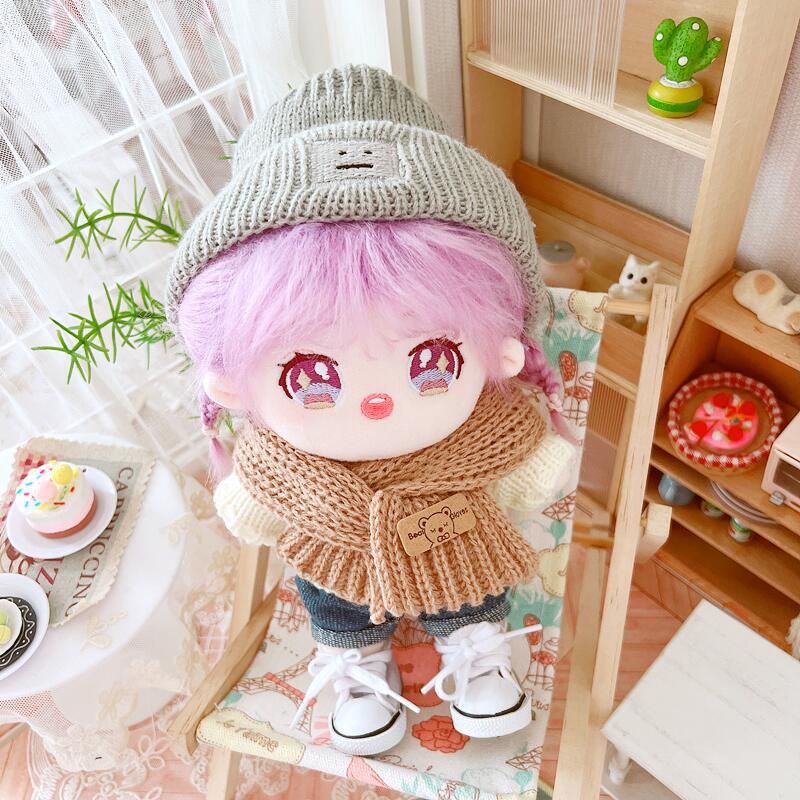 Búp Bê Em Bé 20cm Mặc Quần Áo Bằng Cotton Dễ Thương
