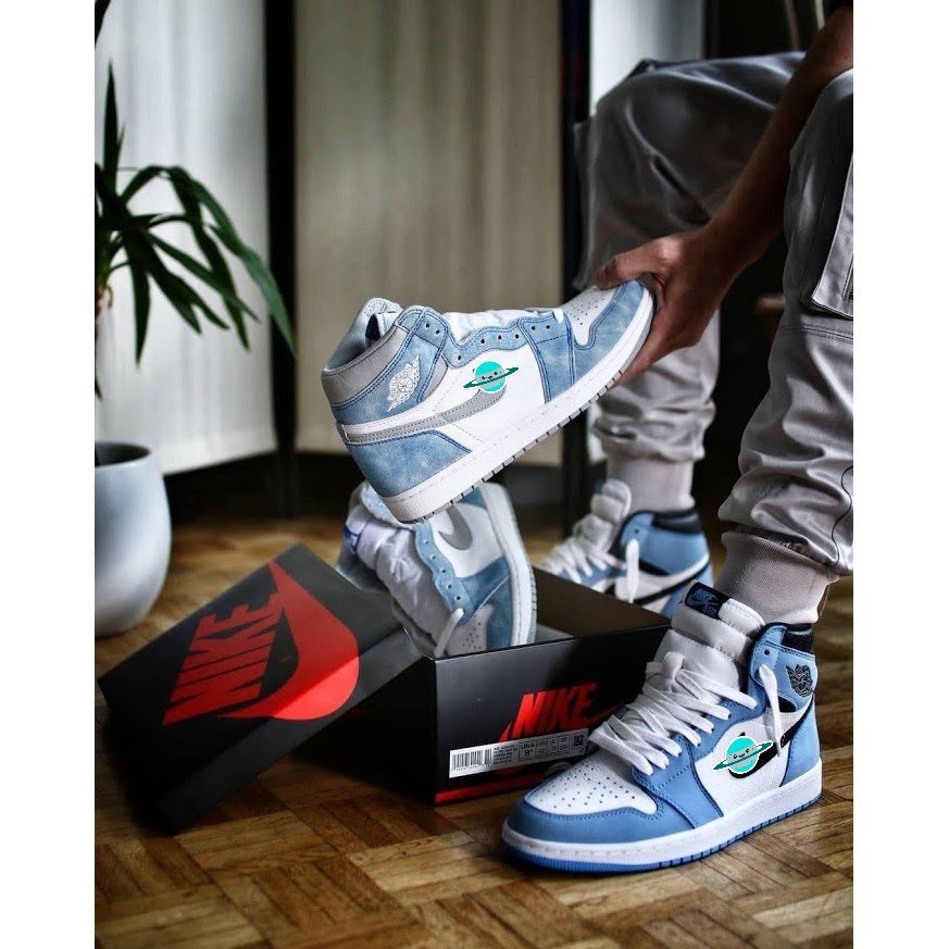 Giày Sneaker Hyper Royal Cao Cổ - Giày Thể Thao Nam Nữ JD hyper royal xanh nỉ xanh dương cao cổ mới Full boxbill | WebRaoVat - webraovat.net.vn