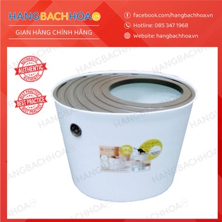 Thùng vệ sinh toilet cho mèo Iris Pun430 màu trắng