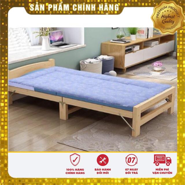 Nệm xuất Nhật 1mx2mx5cm gấp 3 mềm mại thích hợp giường tầng, nệm văn phòng