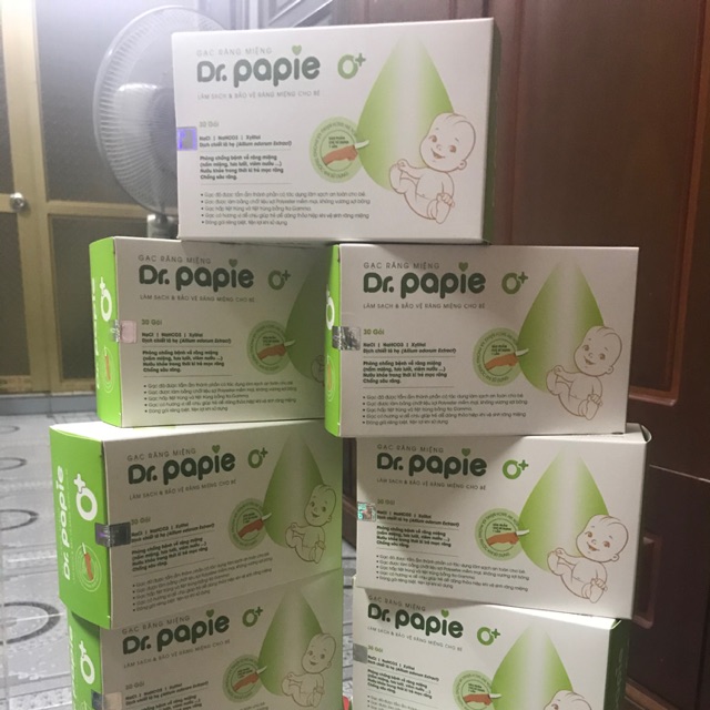 Gạc rơ lưỡi Dr papie