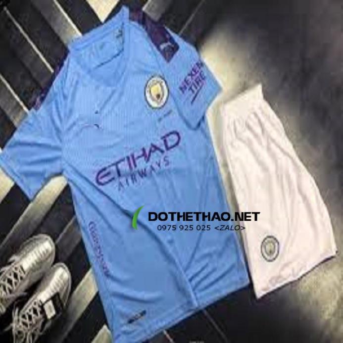 Bộ quần áo bóng đá nam Manchester City BIG SIZE, Quần áo thể thao nam size lớn, Đồ thể thao nam size lớn tphcm  ྇