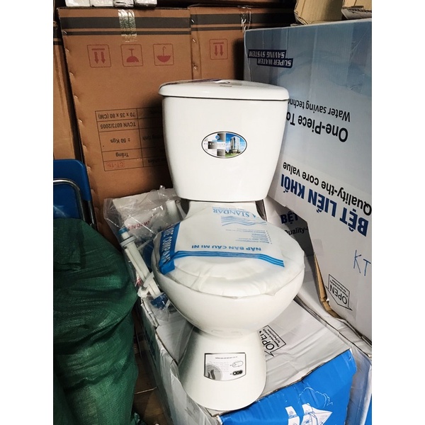 Bồn cầu nhấn trẻ em Thái Bình giá rẻ Kích thước: 550x300x595 mm Ship ngoại tỉnh tùy theo tỉnh
