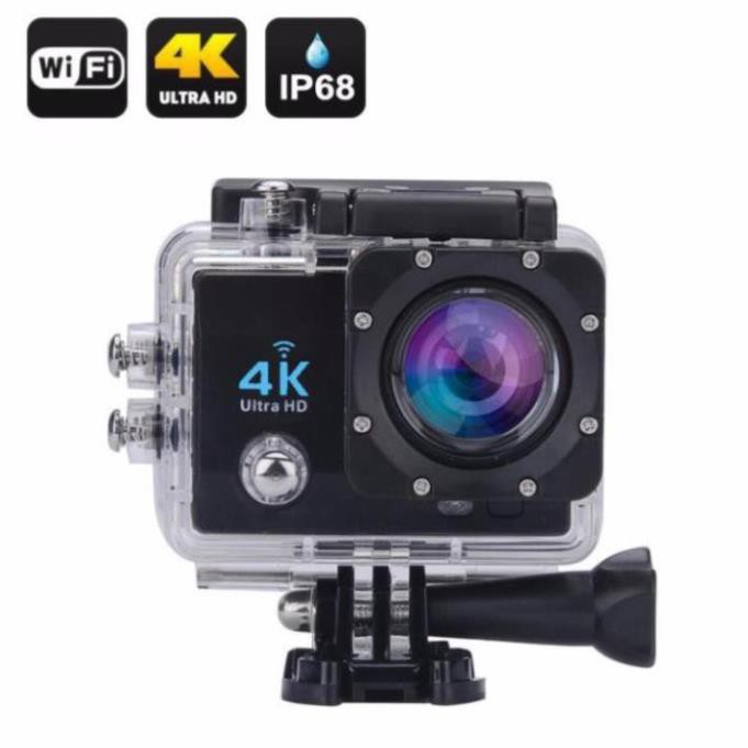 [New 100% - loại 1] Camera hành trình Mẫu Mới 2018 xe máy Sport Cam A19 Wifi 4K có REMOTE và mua thêm Pin