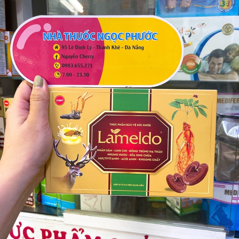 Lameldo - Viên Bổ tổng bợp - vitamin và khoáng chất giúp tăng cường sức khoẻ