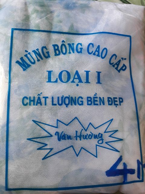 Mùng Bông Cao Cấp ( 4m x 2m x cao 2m )