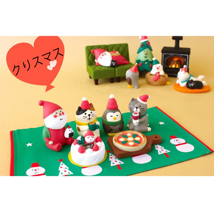 Decole ✿ Dy1785 Tạp Chí Phong Cách Nhật Bản❤Chậu Cây Hình Ông Già Noel Con Cú Xinh Xắn