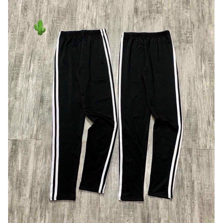 Quần legging 2 sọc chất thun poly dài - B2P