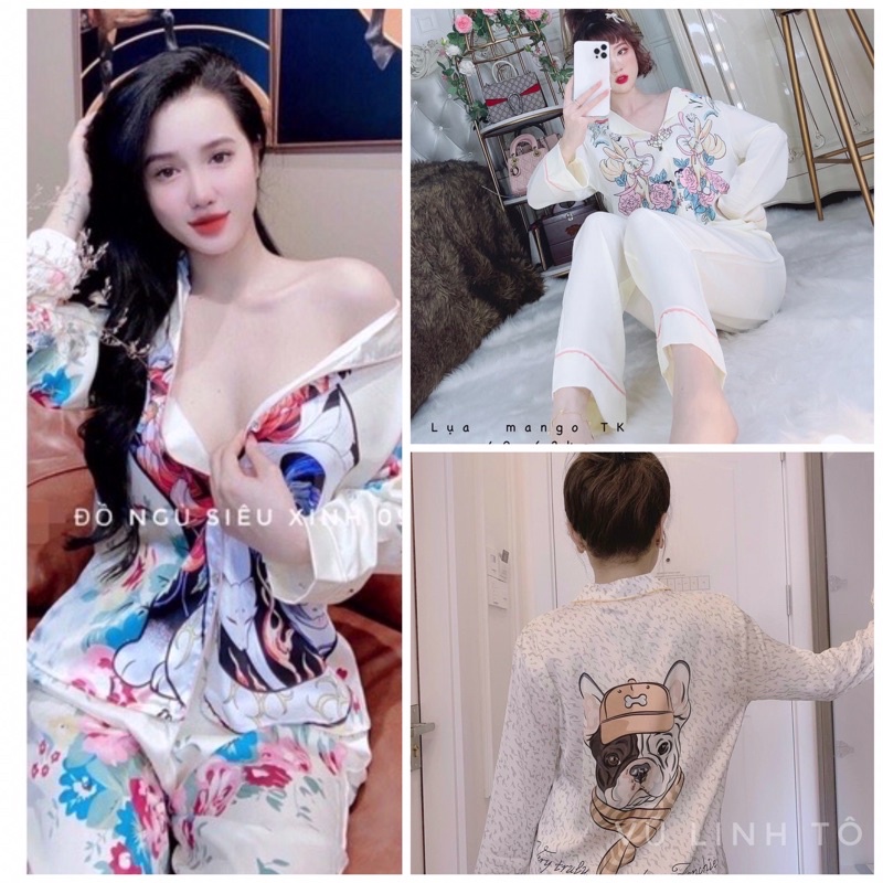 Đồ bộ thiết kế lụa mango, latin QC các kiểu sang chảnh