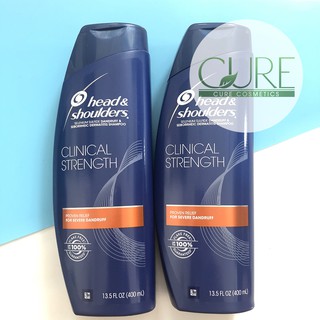 Dầu gội thuốc đặc trị gàu & viêm ngứa da đầu head & shoulders max strength 400ml của mỹ