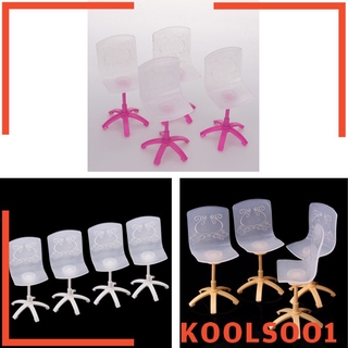 Set 4 ghế đồ chơi bằng nhựa cho búp bê koolsoo1