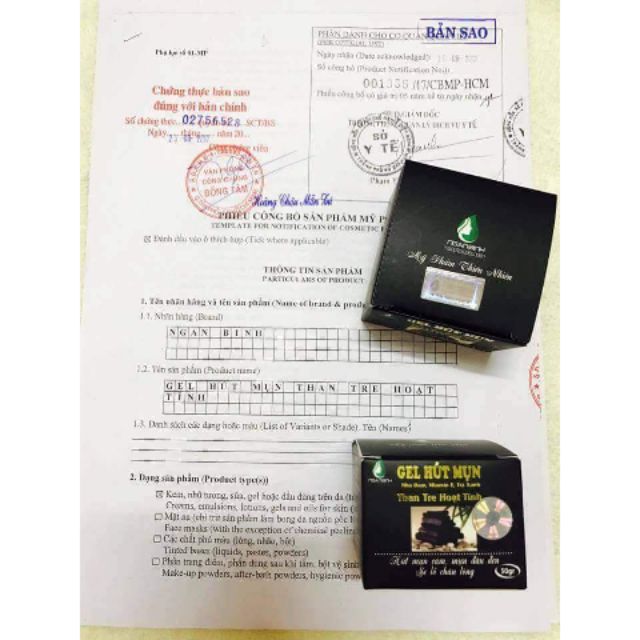 Gel lột mụn than tre hoạt tính