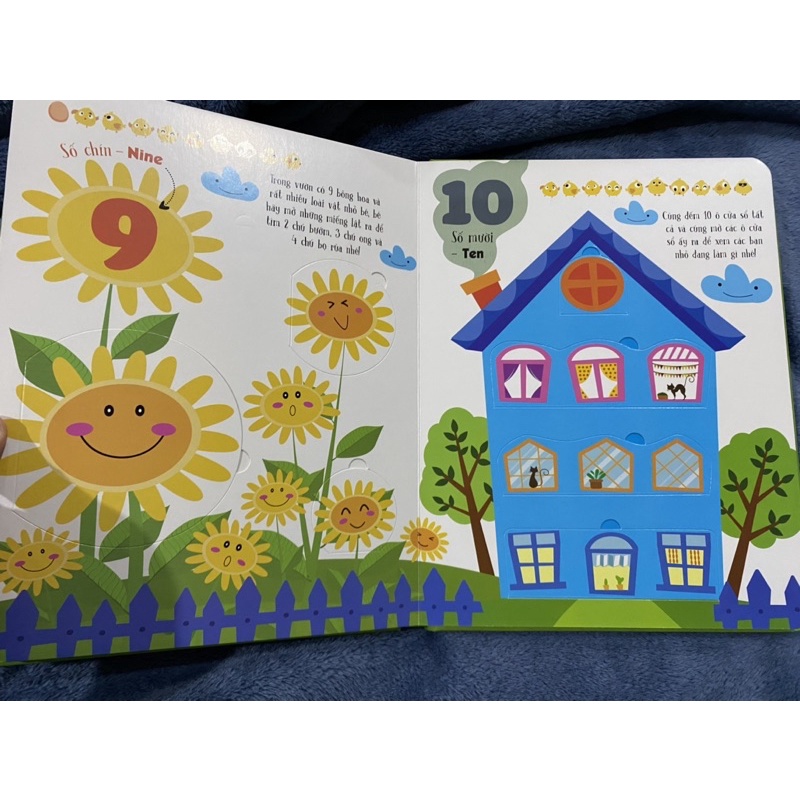 Sách - Lift-The-Flap - Lật Mở Khám Phá: First 100 Numbers - 100 Số Đếm Đầu Tiên