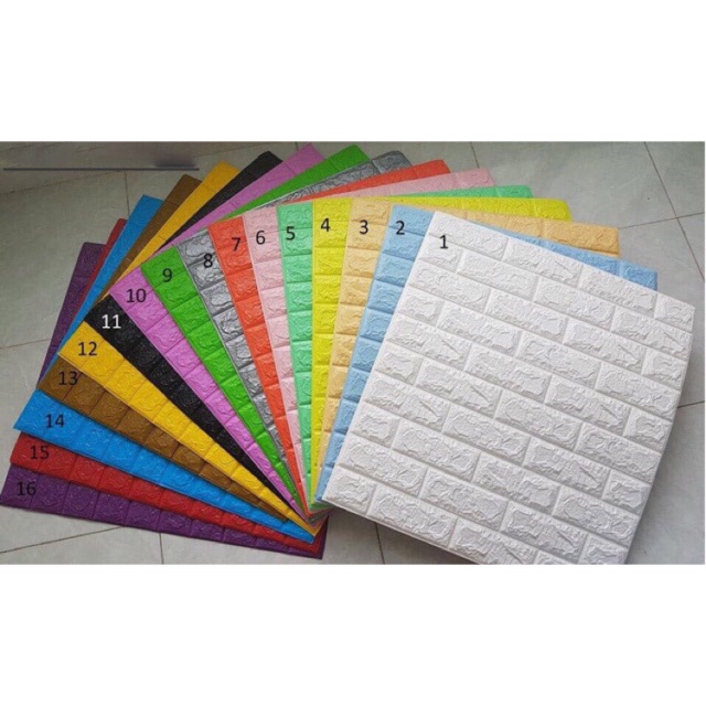 Xốp dán tường 3D BAO ĐẸP Dày 5mm SIÊU DÍNH kích thước 70-77cm | BigBuy360 - bigbuy360.vn