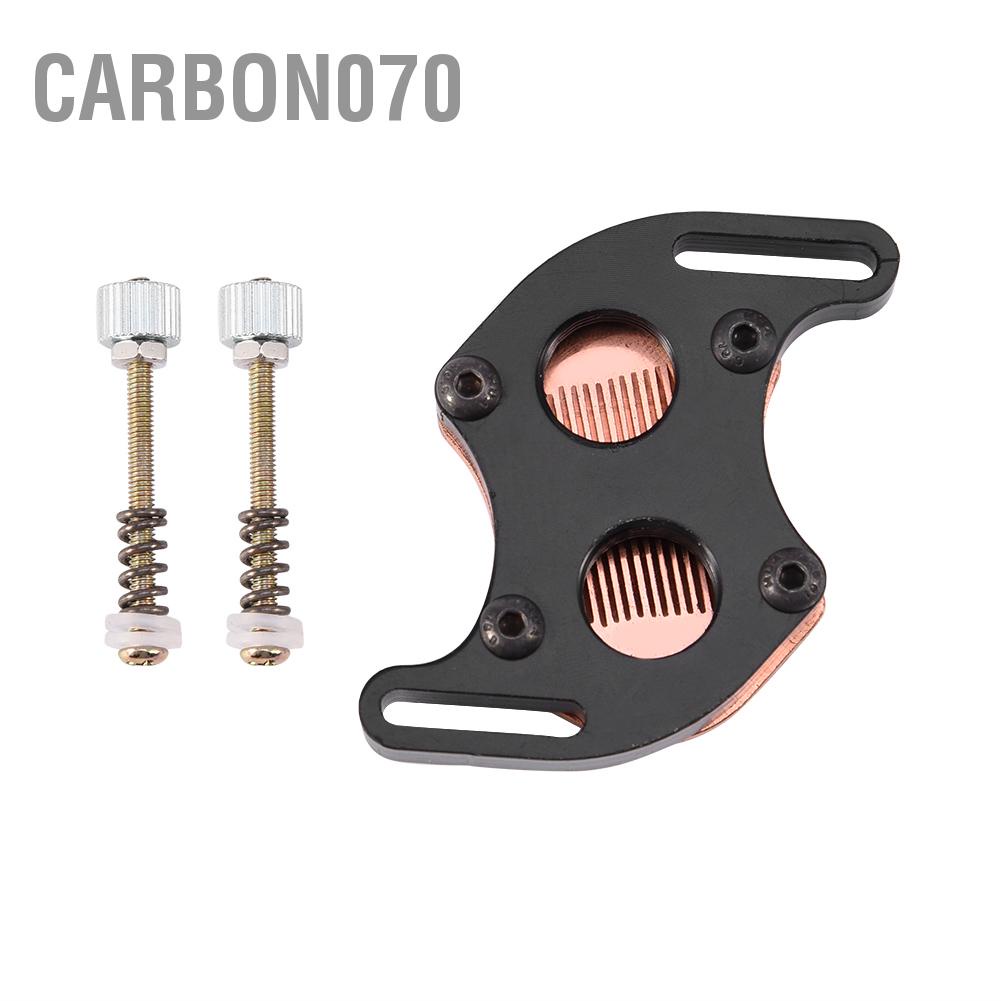 Đầu làm mát khối nước mini đế đồng đỏ cho máy tính pc 4.4-5.8cm Carbon070 kèm vít lò xo