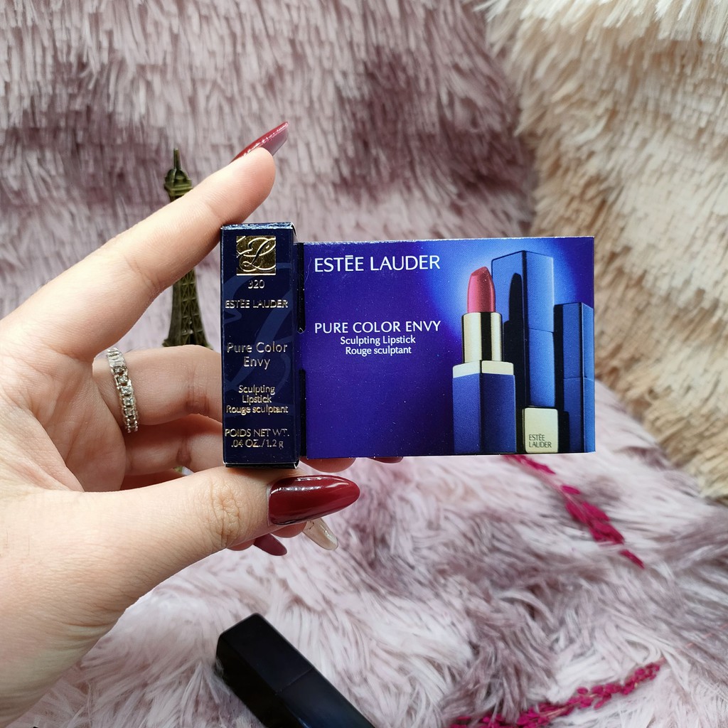 Son Lì Pha Dưỡng Estee Lauder Pure Color Envy Sculpting Lipstick minisize 1.2g Cao Cấp Căng Mọng Gợi Cảm | BigBuy360 - bigbuy360.vn