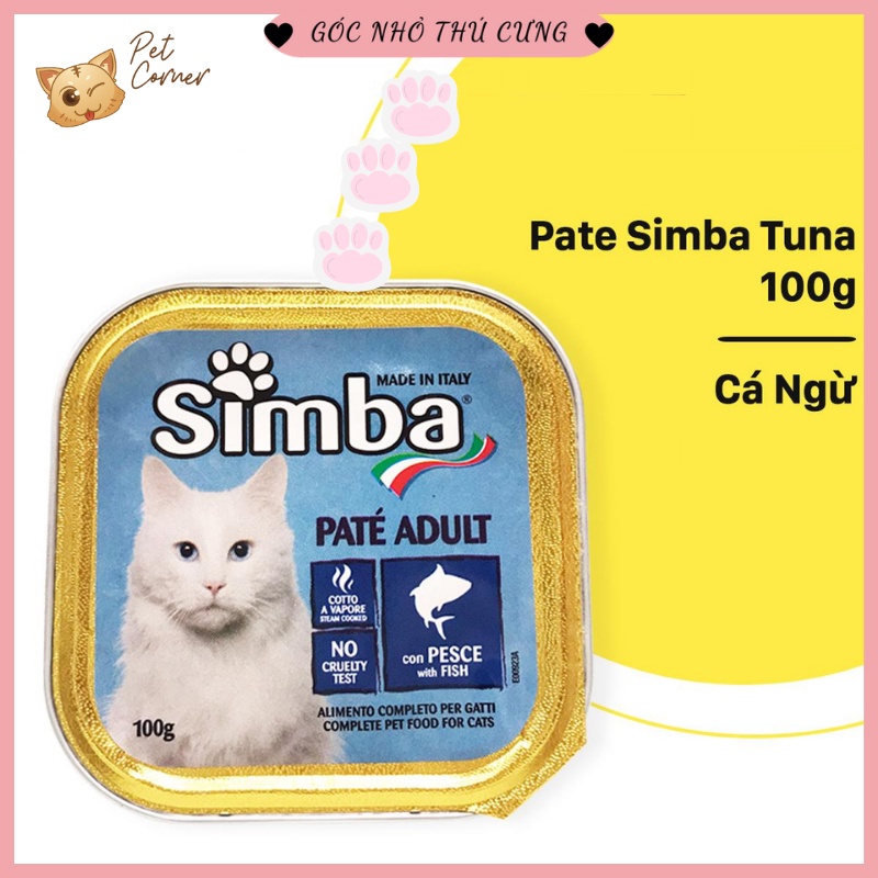Pate Simba cho mèo 100g - Nhập khẩu Italy