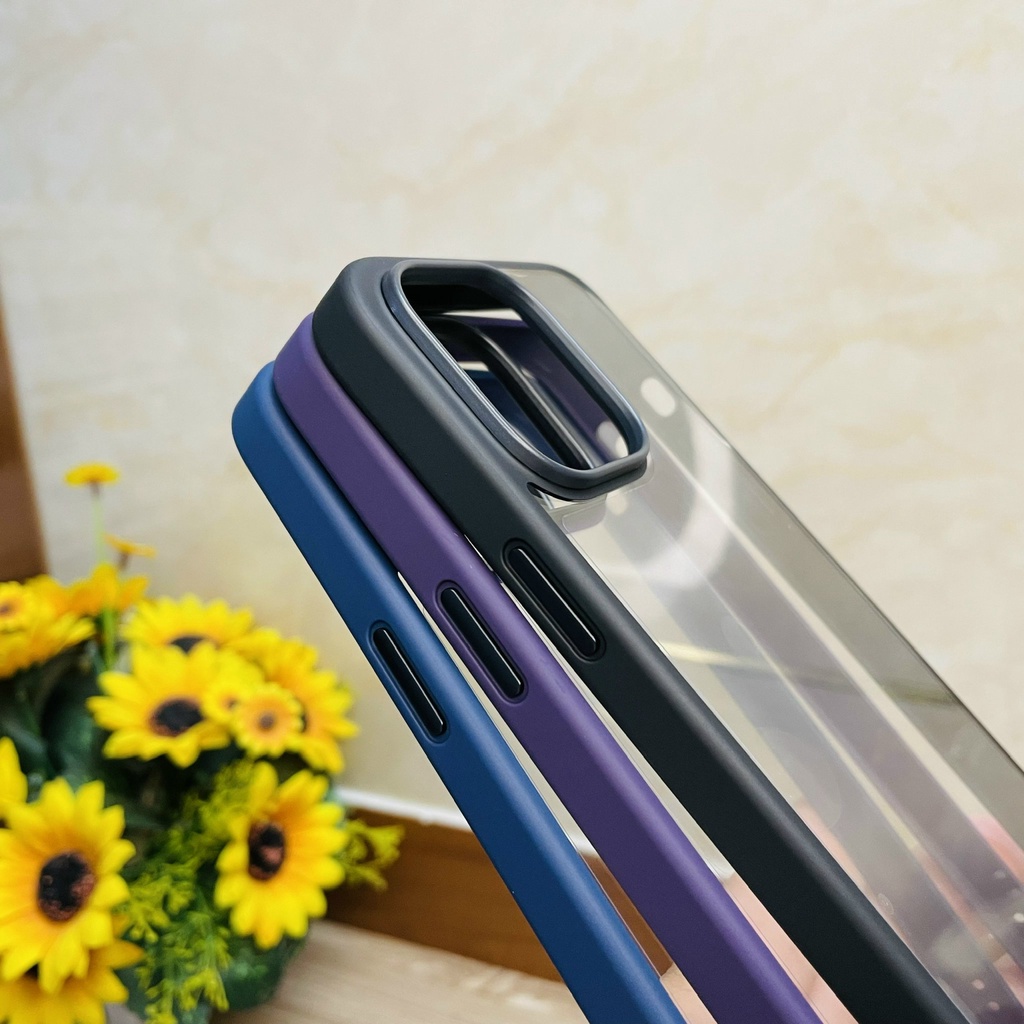 Ốp lưng iPhone 14 Pro Max Rock viền màu chính hãng