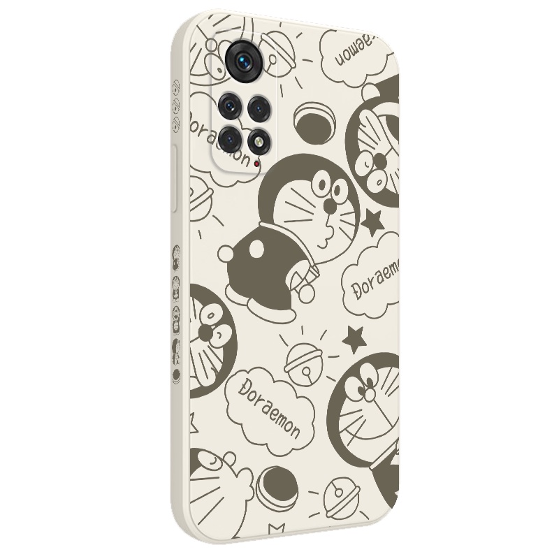 Ốp Điện Thoại Họa Tiết Mèo Xanh Dương Thiết Kế Sáng Tạo Cho Xiaomi Redmi Note 11 11S Pro Plus + 4G 5G