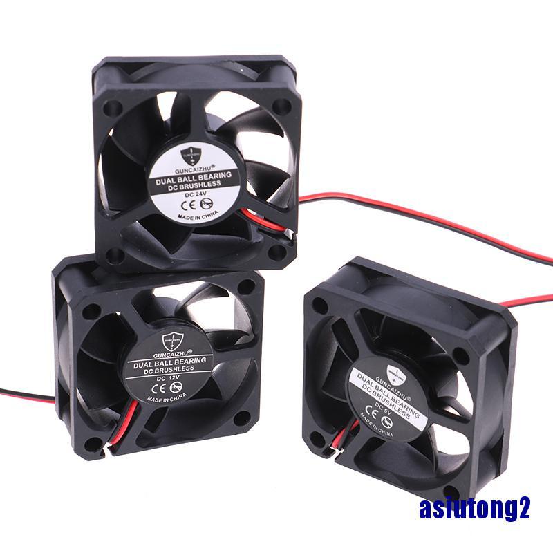 Quạt Tản Nhiệt 2-Pin 5020 5v / 12v / 24v 50X50X20 Chất Lượng Cao