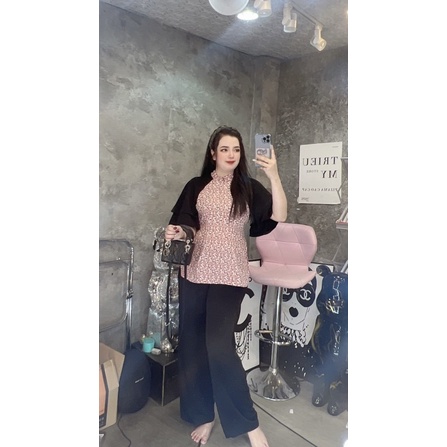 Set Lam bigsize hoa nhí