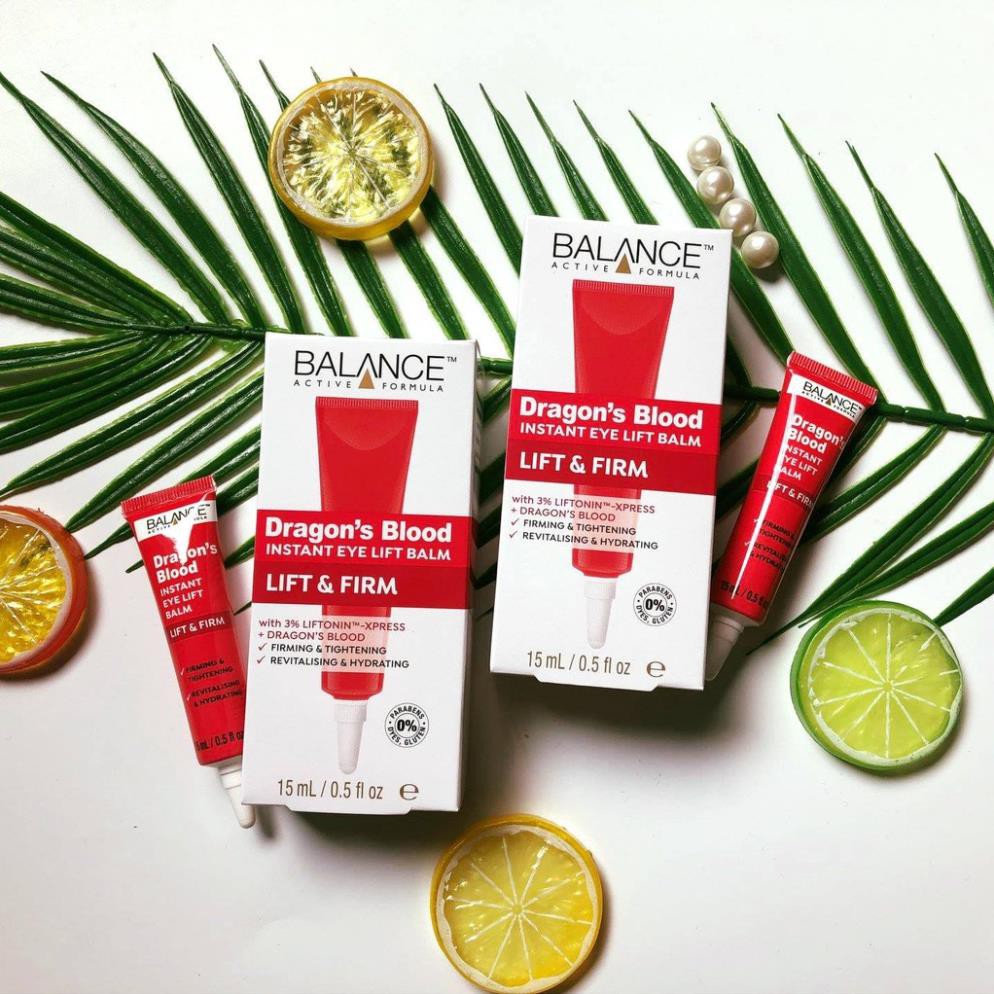 Kem Mắt Balance Máu Rồng Căng Da Balance Active Formula Dragon's Blood Instant Eye Lift Balm 15ml