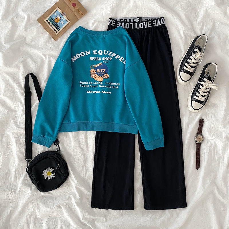 Bộ Đồ Thể Thao Thời Trang Mùa Thu Cho Bé Gái 11 6 12 13 14 15 Tuổi