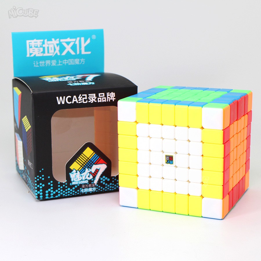 Đồ Chơi Rubik 7x7 Moyu Meilong MF7 Stickerless Cao Cấp - Chuẩn Quốc Tế